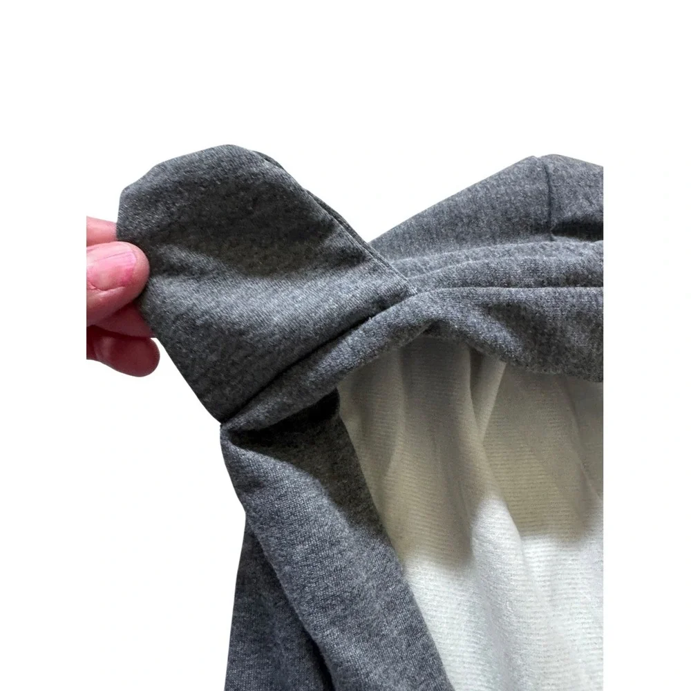 Dog Carrier Hoodie Womens M Pet Pouch Removable Insert Hood Ears Thumbholes